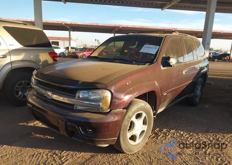 2008 Chevrolet Trailblazer Fleet z USA, uszkodzony, nr VIN 1GNDS13S782208074